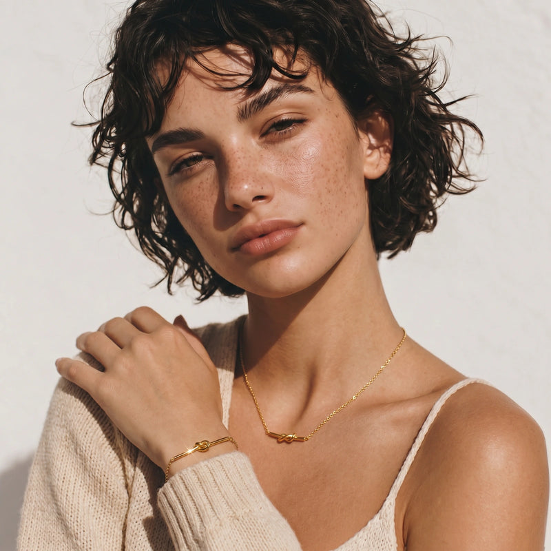 Twisted Knot Armband